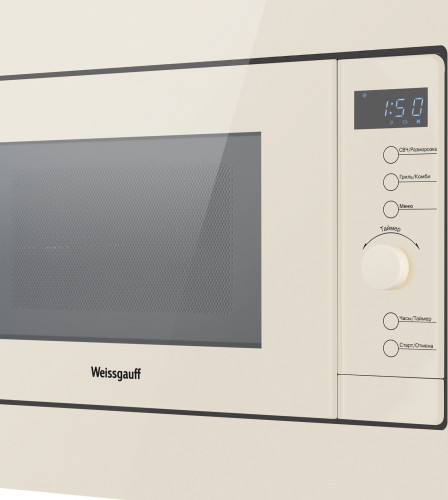 Встраиваемая микроволновая печь Weissgauff HMT 320 BeG Grill