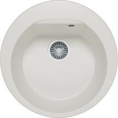 Кухонная мойка Polygran ATOL-520 №36 Белый Хлопок