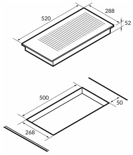 Электрическая варочная панель HIBERG i-MS 3029 Y