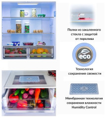 Холодильник Hiberg RFQ 490DX NFB