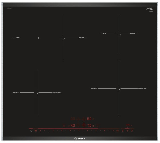 Индукционная варочная панель Bosch PIF 675 DE3E