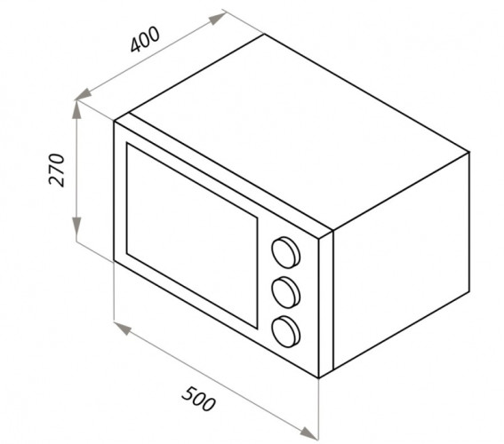 Мини-печь Maunfeld СEMOB.363.S1