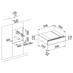Подогреватель посуды Franke FMY 14 DRW BK
