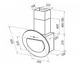 Кухонная вытяжка MAUNFELD RONDO 60