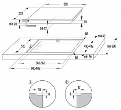 Электрическая варочная панель Korting HK 63552 B