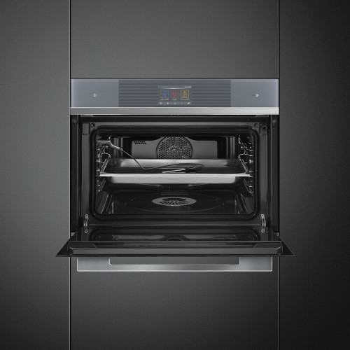 Встраиваемая пароварка Smeg SF4104WVCPS