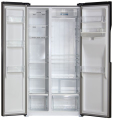 Холодильник Ginzzu NFK-531 стальной