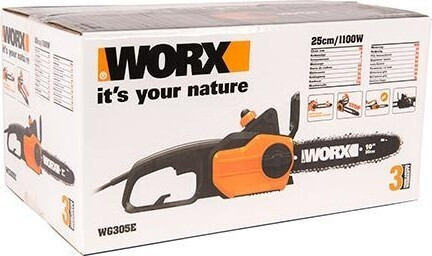 Электрическая цепная пила Worx WG305E