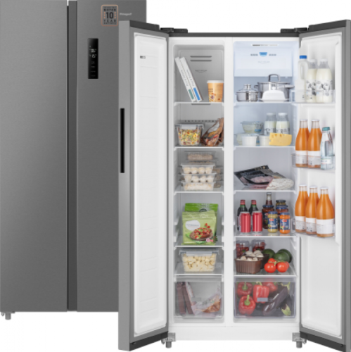 Холодильник Weissgauff WSBS 500 Inox