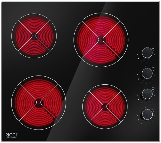 Электрическая варочная панель RICCI DTL-D46003F