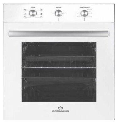 Электрический духовой шкаф Rodmans Comfort BOE 6611 WH
