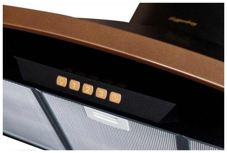 Кухонная вытяжка Kuppersberg BONA 90 B Bronze