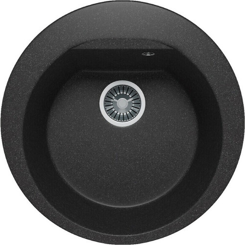 Кухонная мойка Polygran ATOL-520 №16 Черная