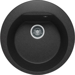 Кухонная мойка Polygran ATOL-520 №16 Черная