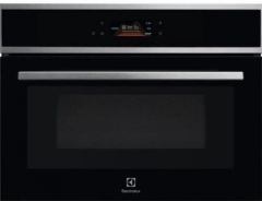 Микроволновая печь Electrolux EVM8E08X черный/серебристый