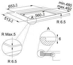 Индукционная варочная панель Franke FSM 654 I BK 108.0606.107