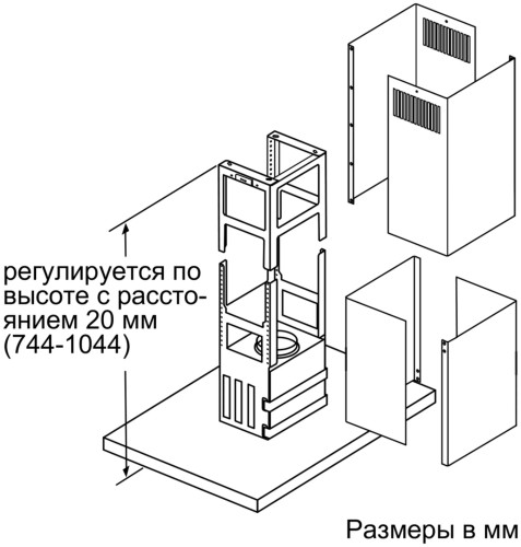 Кухонная вытяжка Neff I 96BMV5 N5