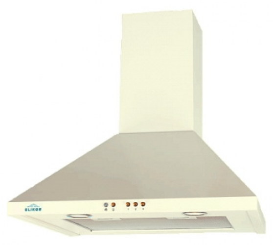 Кухонная вытяжка ELIKOR Вента 60 ваниль кнопочный переключатель