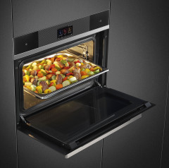 Встраиваемая пароварка Smeg SF4104WVCPN