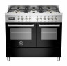 Комбинированная плита Bertazzoni PRO100 6 MFE D NET
