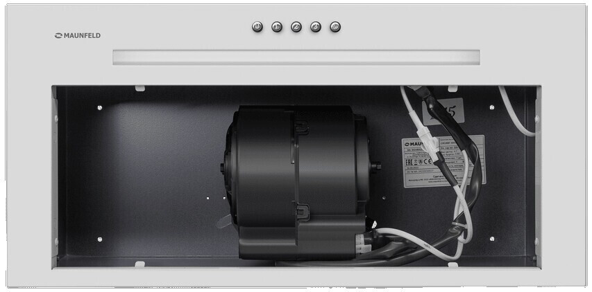 Встраиваемая вытяжка Maunfeld Crosby 850LED белый