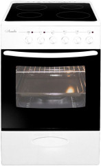 Электрическая плита Лысьва EF4004MK00 ЭПС 404 МС белый/ветка дерева