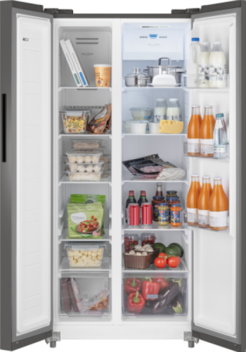 Холодильник Weissgauff WSBS 500 Dark Grey