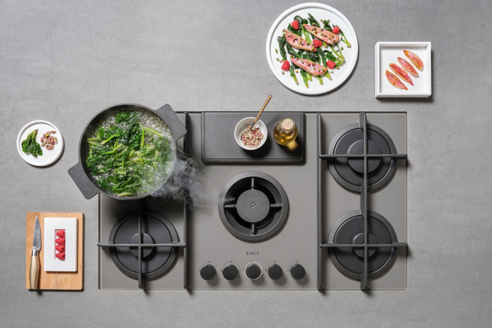 Газовая варочная панель Elica NIKOLATESLA FLAME GR/A/88 PRF0147742A