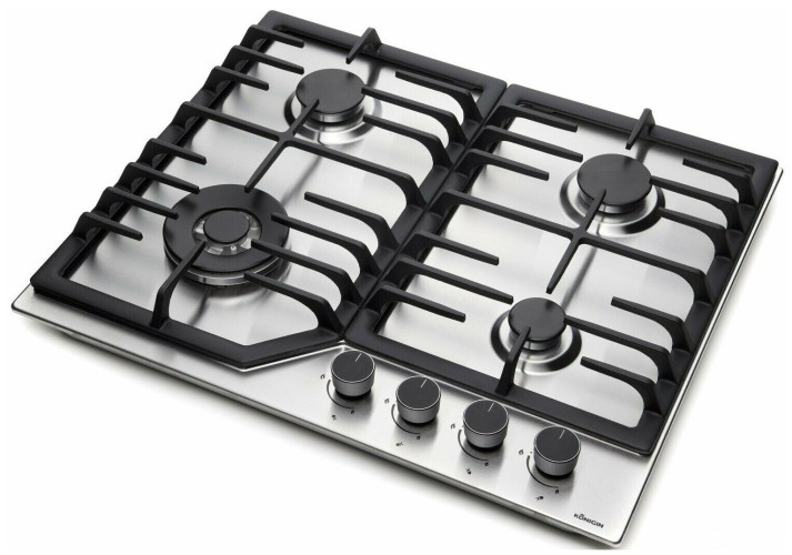 Газовая варочная панель Konigin Blaze 604 IXW