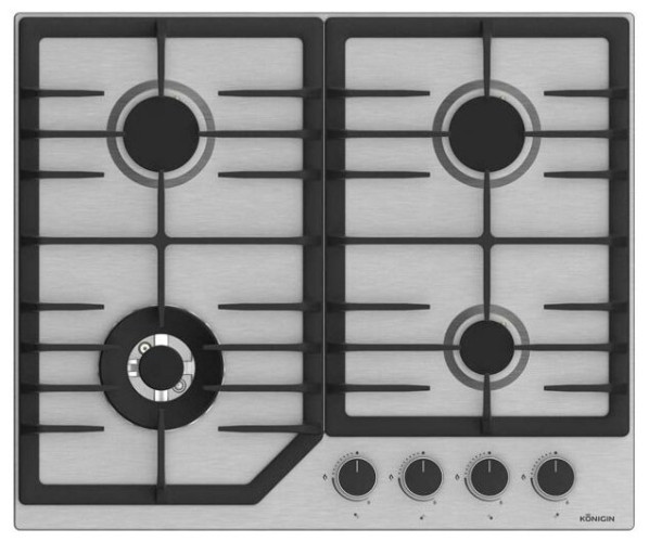 Газовая варочная панель Konigin Blaze 604 IXW