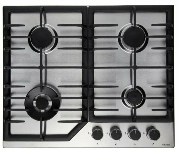 Газовая варочная панель Konigin Blaze 604 IXW