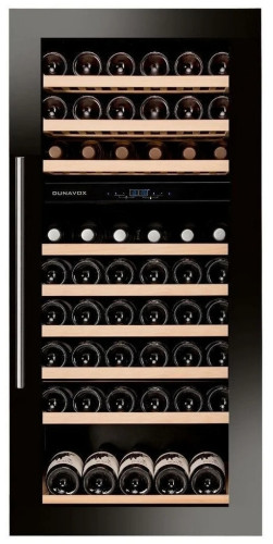 Встраиваемый винный шкаф Dunavox DAVS-72.185DB