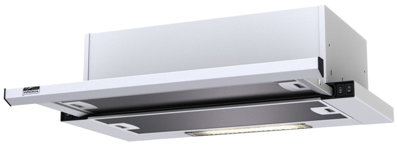 Встраиваемая вытяжка KRONA KAMILLA slim 500 white