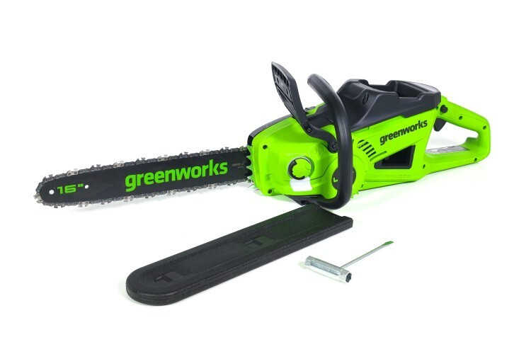 Аккумуляторная цепная пила GreenWorks GD40CS20X 2008807