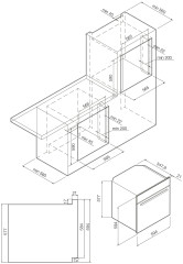 Электрический духовой шкаф GRAUDE BMP 60.3 SE