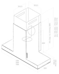 Кухонная вытяжка Elica Haiku BL/A/32