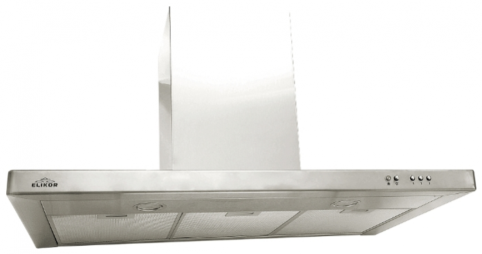 Кухонная вытяжка Elikor Квадра 90 нержавейка