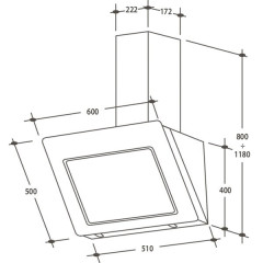 Кухонная вытяжка Candy CDM 6750 LN JV