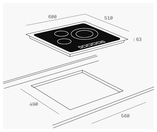 Электрическая варочная панель Teka TB 6315