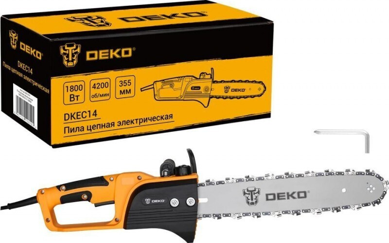 Электрическая цепная пила Deko DKEC14 065-1214