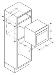 Электрический духовой шкаф Candy FCP 605 NXL E