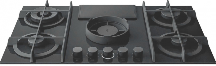 Газовая варочная панель Elica NIKOLATESLA FLAME BL/F/88 PRF0147741A