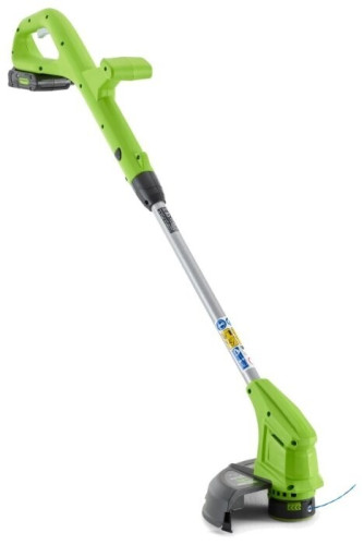 Триммер аккумуляторный greenworks 2101207ua 24V G24LT30 Basic, с АКБ и ЗУ