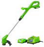 Триммер аккумуляторный greenworks 2101207ua 24V G24LT30 Basic, с АКБ и ЗУ