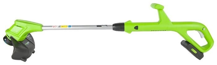 Триммер аккумуляторный greenworks 2101207ua 24V G24LT30 Basic, с АКБ и ЗУ