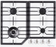 Газовая варочная панель Kuppersberg FS 603 W Silver