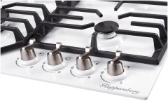Газовая варочная панель Kuppersberg FS 603 W Silver