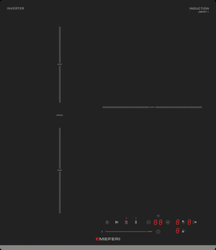 Индукционная варочная панель Meferi MIH453BK COMFORT PLUS