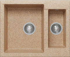 Кухонная мойка Polygran Brig-620 песочный