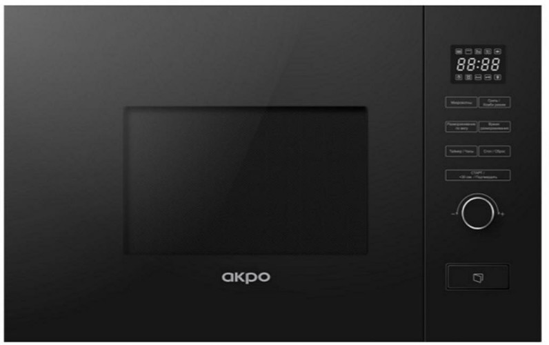 Встраиваемая микроволновая печь Akpo MEA 82008 MEP02 BL